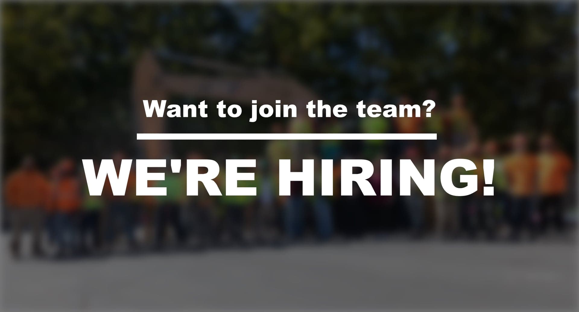 We're hiring — join the van der Linde Recycling team